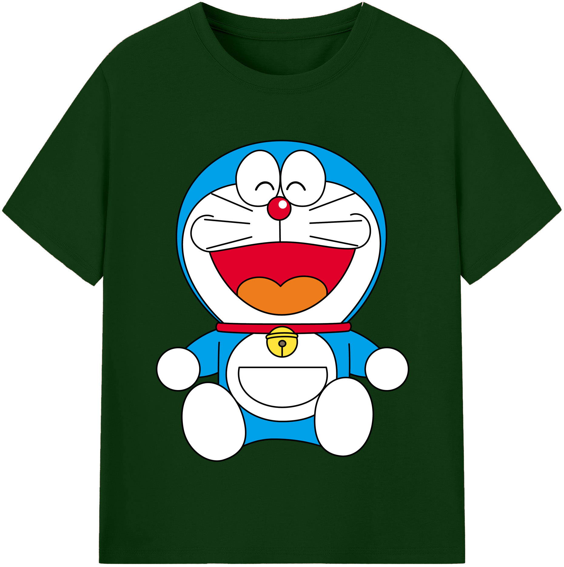 （画像用） ドラえもん Doraemon 綿100％半袖Tシャツ（フロントプリント）